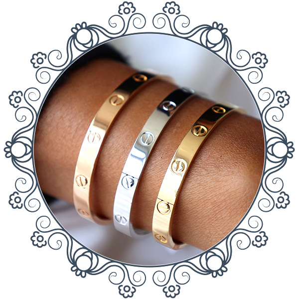 Cartier Love Bracelet Stack Ideas