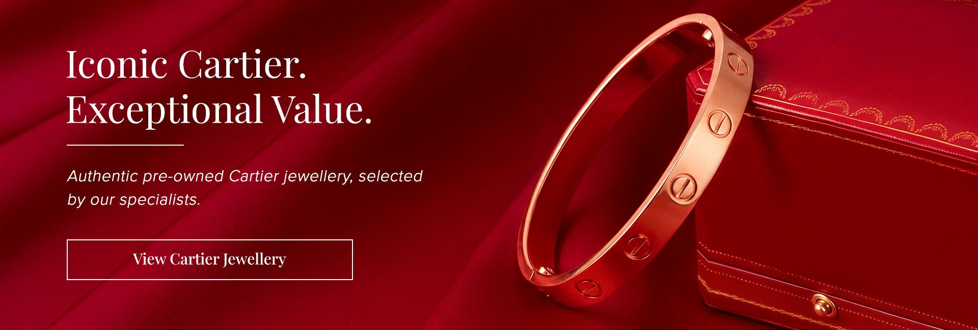 Pre-owned Cartier jewellery at Rich Diamonds