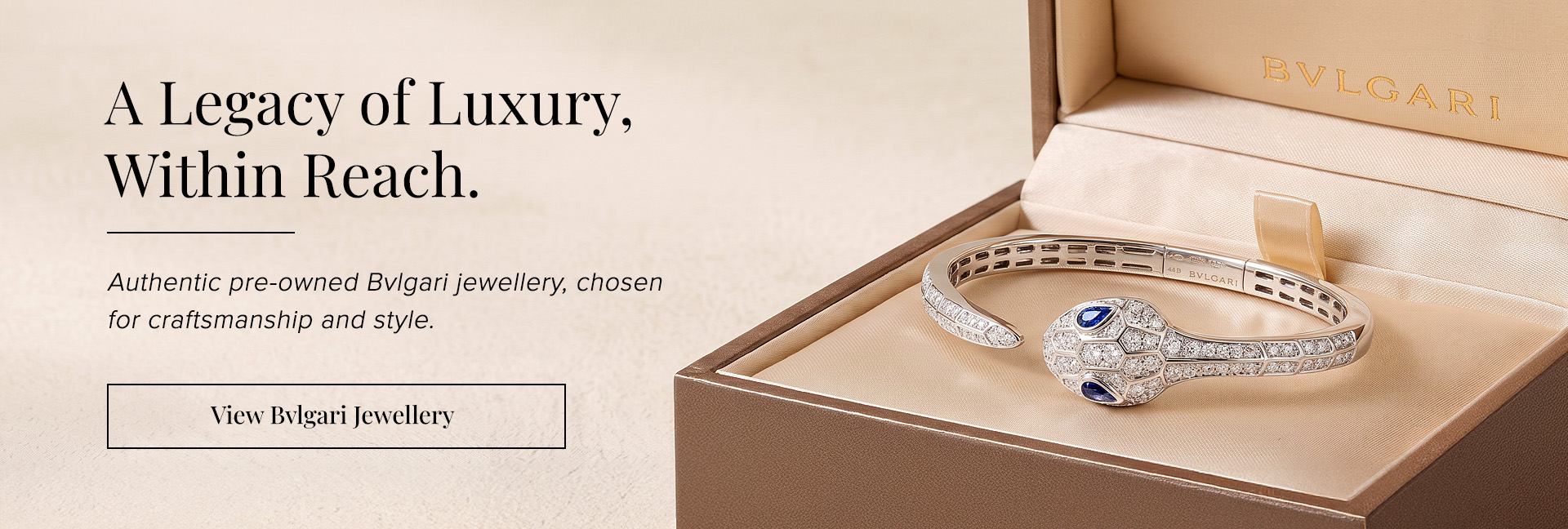 Pre-owned Bvlgari jewellery at Rich Diamonds