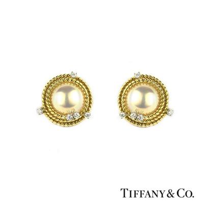 <p>Tiffany & Co 18k Yellow Gold Jean Schlumberger Earrings</p>
