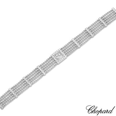 Chopard White Gold Happy Curves Bracelet 85/4831-0
