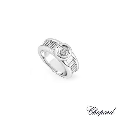 Chopard White Gold Happy Diamonds Ring 82/2211-1111