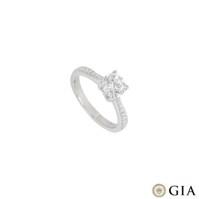 Laing Platinum Diamond Ring 1.02ct G/SI1