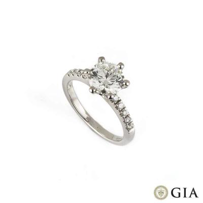 <p>18k White Gold XXX RBC Diamond Ring 1.71ct H/VS1</p>
