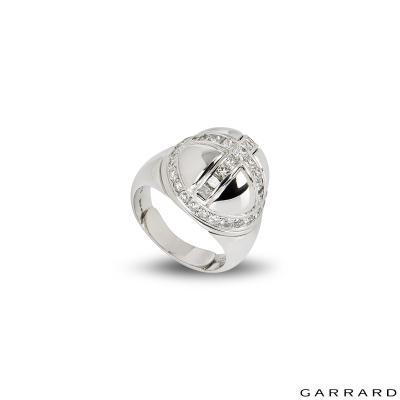 Garrard White Gold Diamond Dress Ring