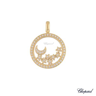 <p>Chopard Happy Diamonds Moon &amp; Stars Pendant</p>
