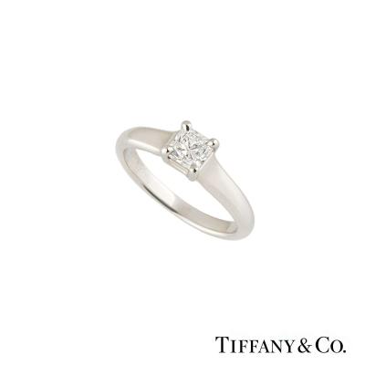 <p>Tiffany &amp; Co. Lucida Diamond Ring 0.36ct D/VVS1</p>
