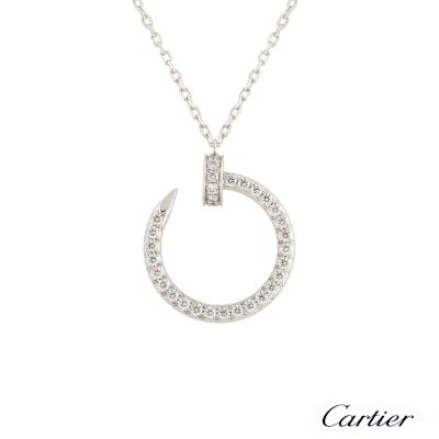 <p>Cartier Juste Un Clou Diamond Necklace B3046900</p>
