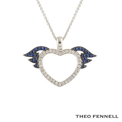 <p>Theo Fennell Heart Pendant</p>
