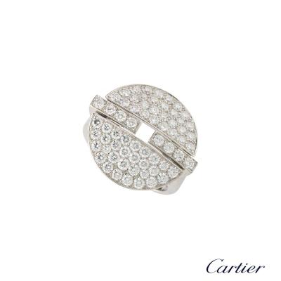 <p>Cartier Himalia Diamond Ring</p>
