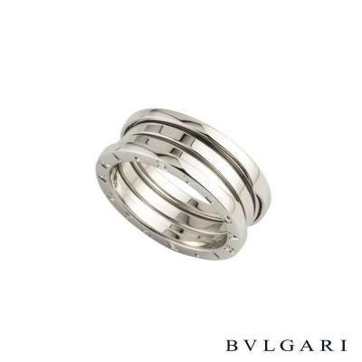 <p>Bvlgari White Gold B.Zero1 Ring</p>
