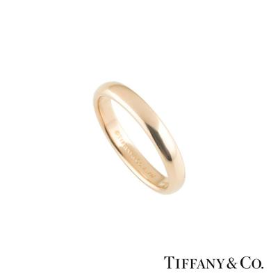 <p>Tiffany & Co. Rose Gold Elsa Peretti Stacking Band Ring</p>
