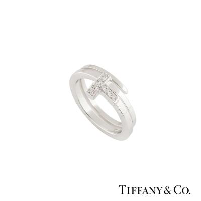 <p>Tiffany & Co. Tiffany T Wrap Diamond Ring </p>
