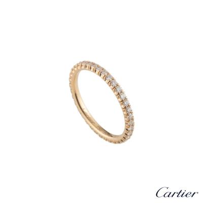 <p>Cartier?Rose?Gold Diamond?Etincelle?Ring?B4086550</p>
