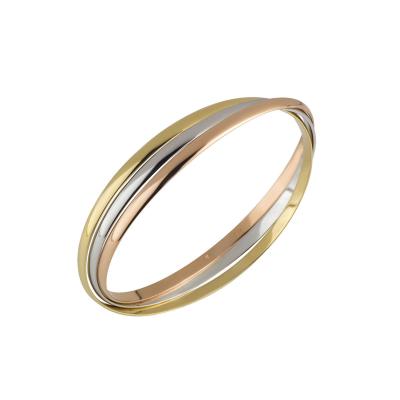 <p>Tri-Colour Trinity Bangle</p>
