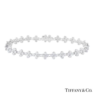 Tiffany & Co. Platinum Lace Diamond Bracelet
