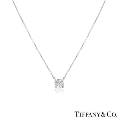 Tiffany & Co. Platinum Diamond Pendant 1.29ct H/VS1 XXX 
