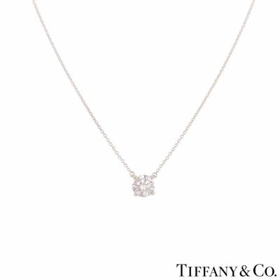Tiffany & Co. Platinum Diamond Pendant 1.45ct F/VVS2 XXX