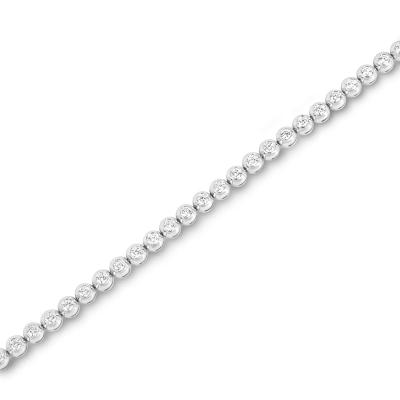 White Gold Diamond Tennis Bracelet 2.74ct TDW
