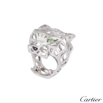 Cartier White Gold Panthere Ring N4730900