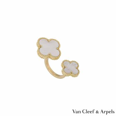 Van Cleef & Arpels Magic Alhambra Between the Finger Ring VCARN05500