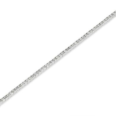 White Gold Diamond Tennis Bracelet 2.03ct TDW