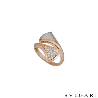 Bvlgari Rose Gold Divas Dream Ring 350720