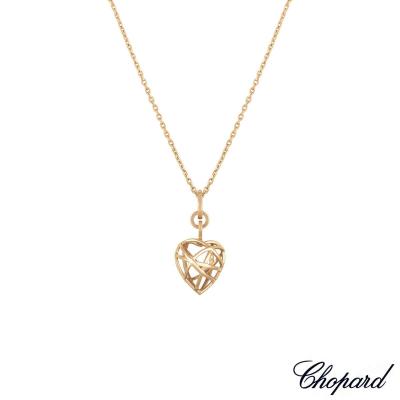 Chopard Rose Gold Guli Heart Pendant 797713-5001