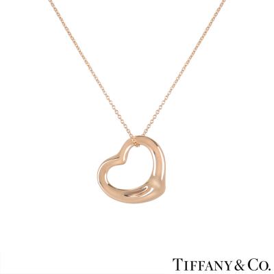 Tiffany & Co. Rose Gold Elsa Peretti Necklace 