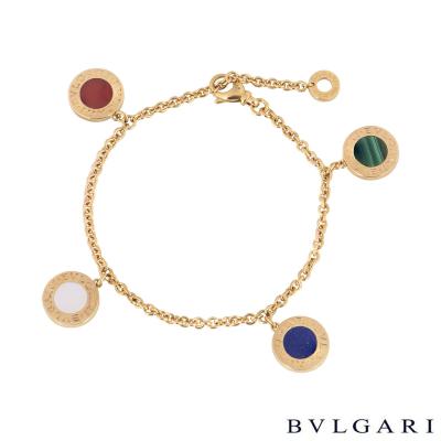 Bvlgari Rose Gold Multi-Gem Bvlgari Bvlgari Bracelet