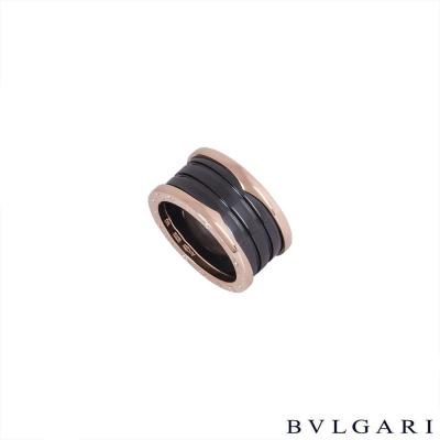 Bvlgari Rose Gold?B.Zero1 Ring