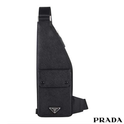 Prada Black Saffiano Leather Crossbody bag