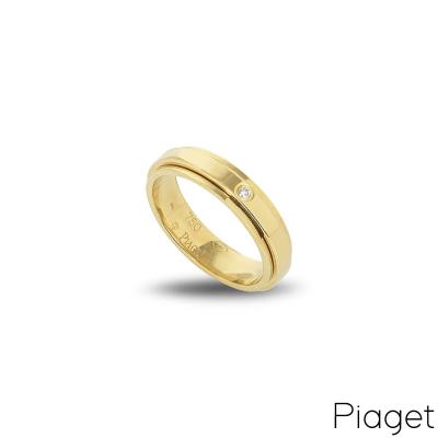 Piaget Yellow Gold Diamond Set Possession Ring G34PJ855