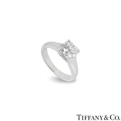 Tiffany & Co. Lucida Cut Diamond Ring 1.61ct H/IF