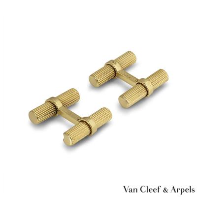 Van Cleef & Arpels Yellow Gold Cufflinks