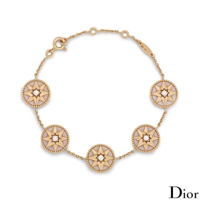 Dior Rose Gold Rose des Vents Bracelet JRDV95063