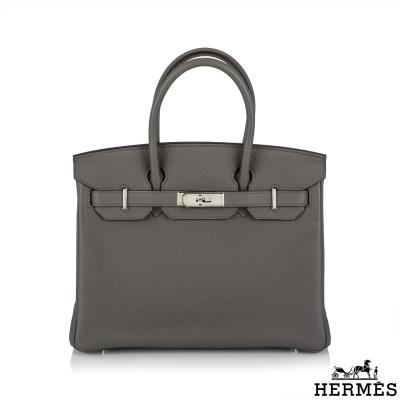 Hermés Birkin 30 Etain Togo PHW