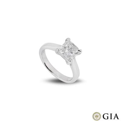 Platinum Cushion Cut Diamond Ring 2.00ct F/VS2 