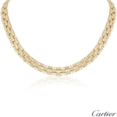 Cartier Yellow Gold Maillon Panthere Necklace