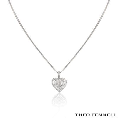 Theo Fennell White Gold Diamond Heart Pendant