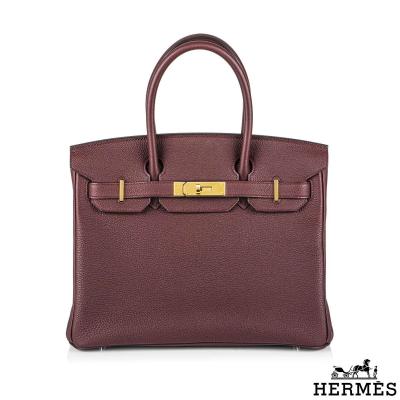Hermés Birkin 30 Togo Bordeaux GHW