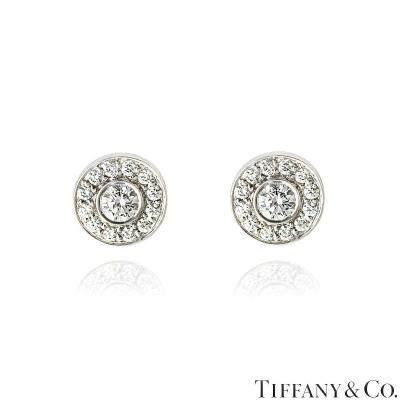 Tiffany & Co. Platinum Soleste Diamond Earrings 0.26ct TDW 60572895