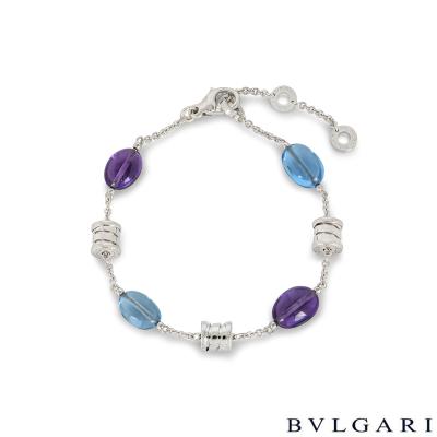 Bvlgari White Gold B.ZERO1 Bracelet BR854688
