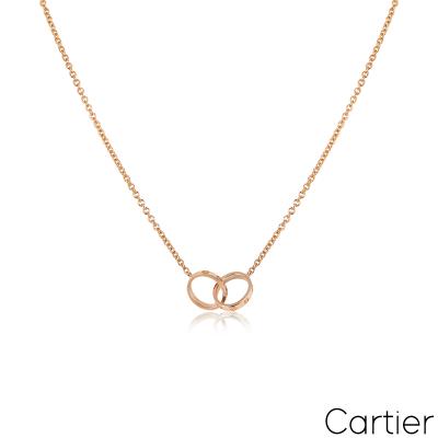 Cartier Rose Gold Love Necklace B7212400