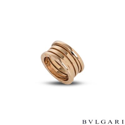 Bvlgari Rose Gold B.Zero1 Ring 348774