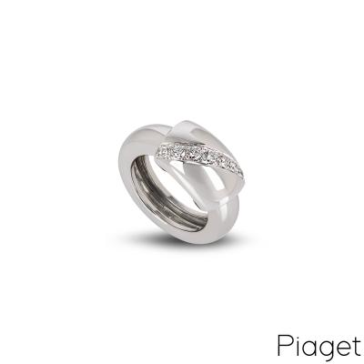 Piaget White Gold Diamond Dancer Ring 