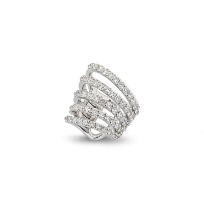 White Gold Diamond Ear Cuff