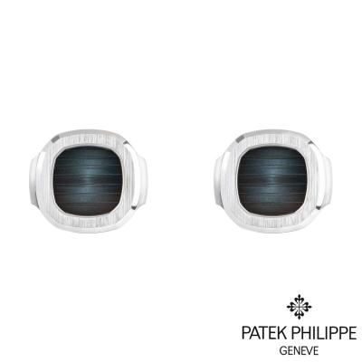 Patek Philippe White Gold Nautilus Cufflinks 205.9057G-001
