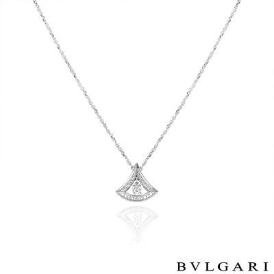Bvlgari White Gold Diamond Divas\' Dream Pendant 354049