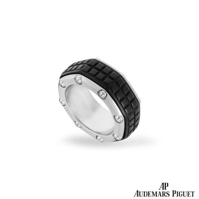 Audemars Piguet Titanium Diamond Royal Oak Offshore Ring